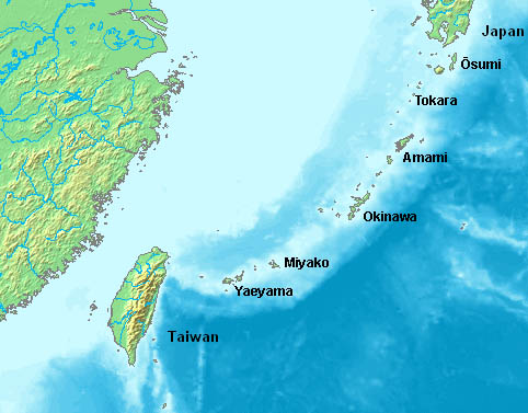 Ryukyu islands, Okinawa Prefecture, Japan.
